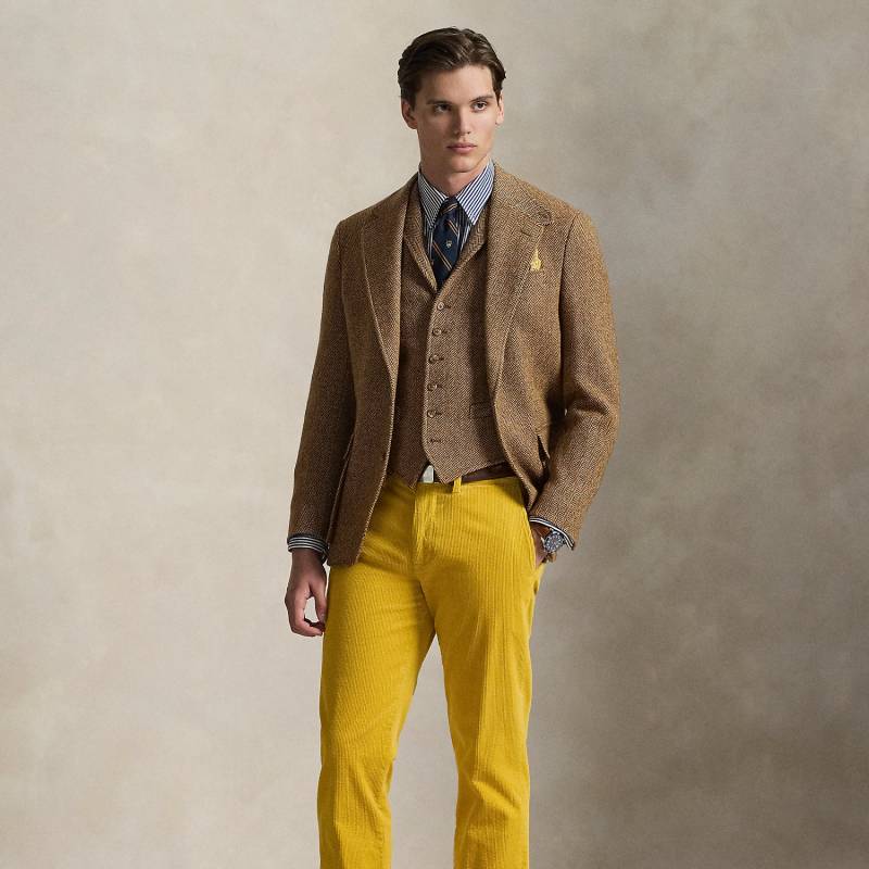 Die Tweedjacke RL67 mit Fischgratmuster von Polo Ralph Lauren