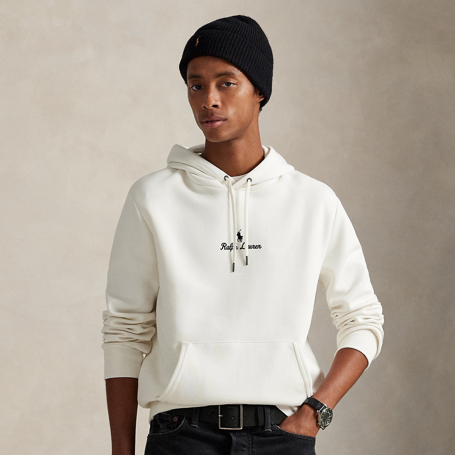 Doppellagige Kapuzenjacke mit Logo von Polo Ralph Lauren