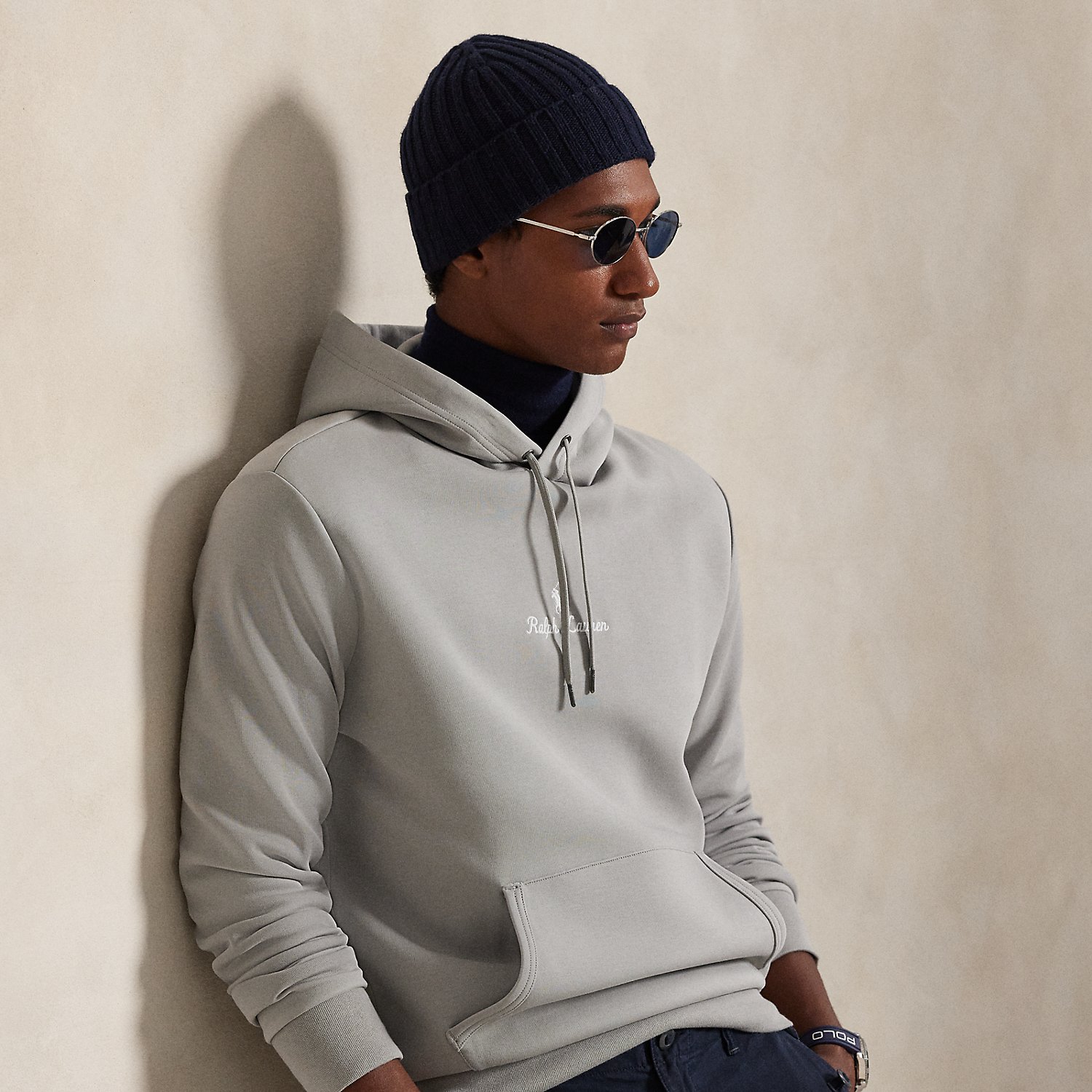 Doppellagige Kapuzenjacke mit Logo Doppellagige Kapuzenjacke mit Logo von Polo Ralph Lauren