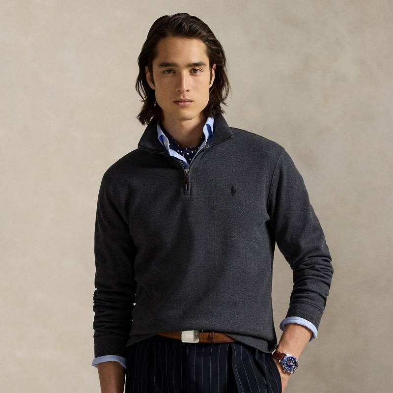 Rippenpullover mit Viertelreißverschluss von Polo Ralph Lauren