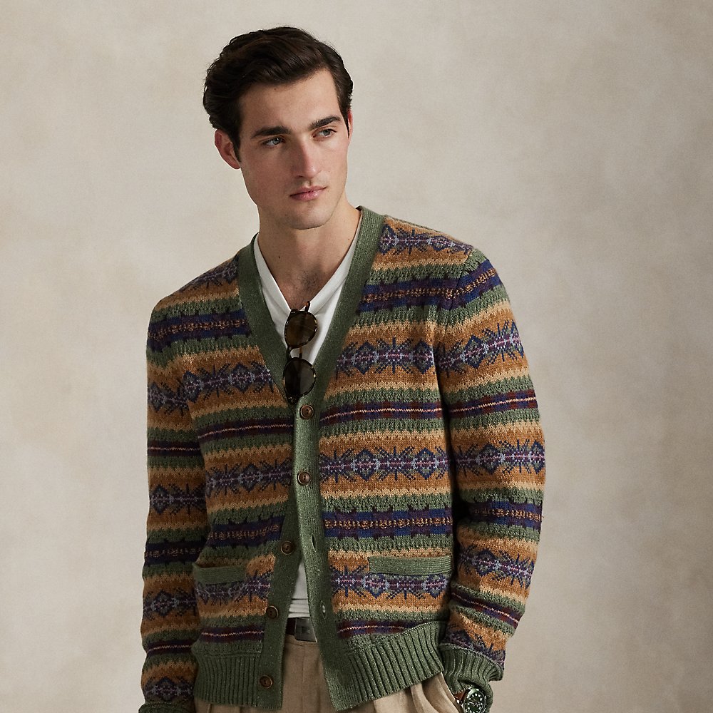 Fair-Isle-Cardigan aus Baumwollmischung Fair-Isle-Cardigan aus Baumwollmischung von Polo Ralph Lauren