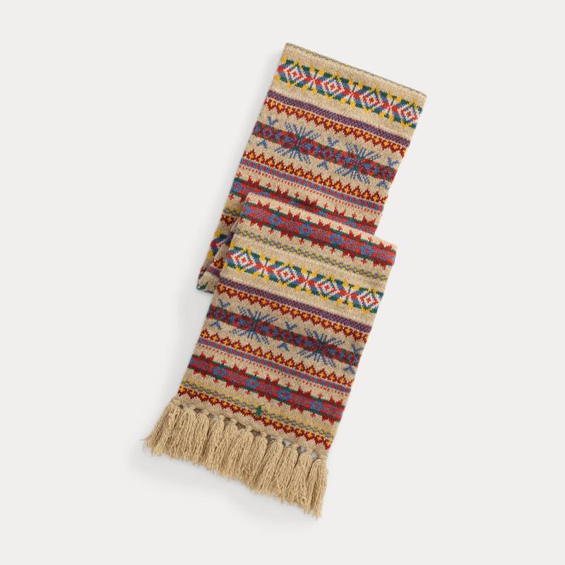 Fair-Isle-Schal mit Fransen von Polo Ralph Lauren