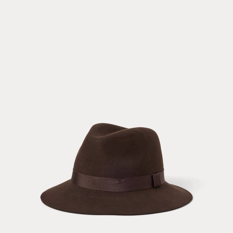 Fedora aus Wolle mit Bandakzent von Polo Ralph Lauren