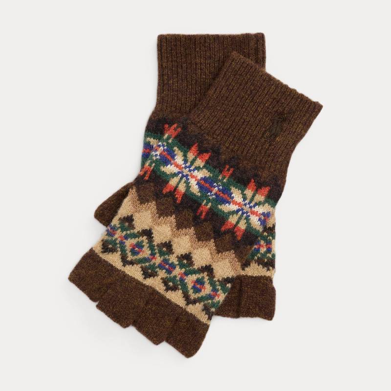 Fingerlose Fair-Isle-Handschuhe von Polo Ralph Lauren
