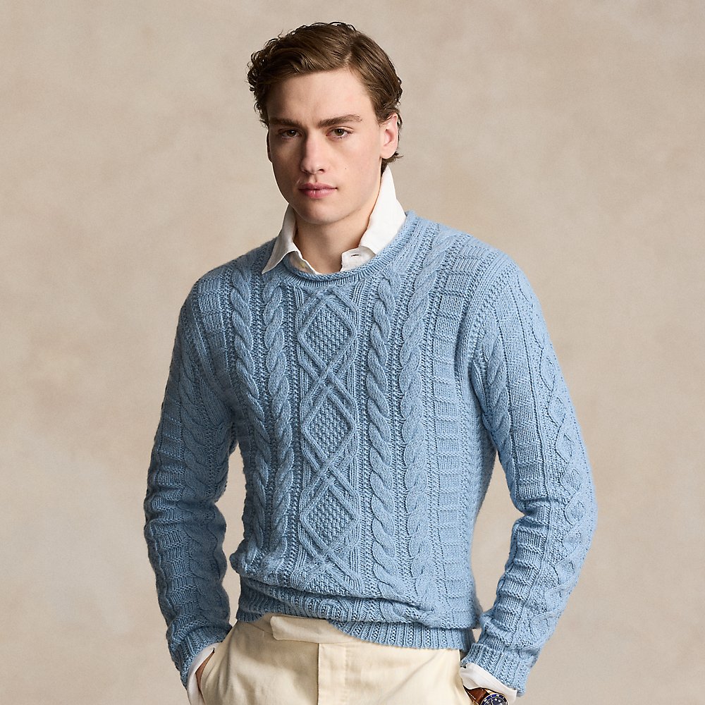 Fischerpullover aus Baumwollmischung von Polo Ralph Lauren