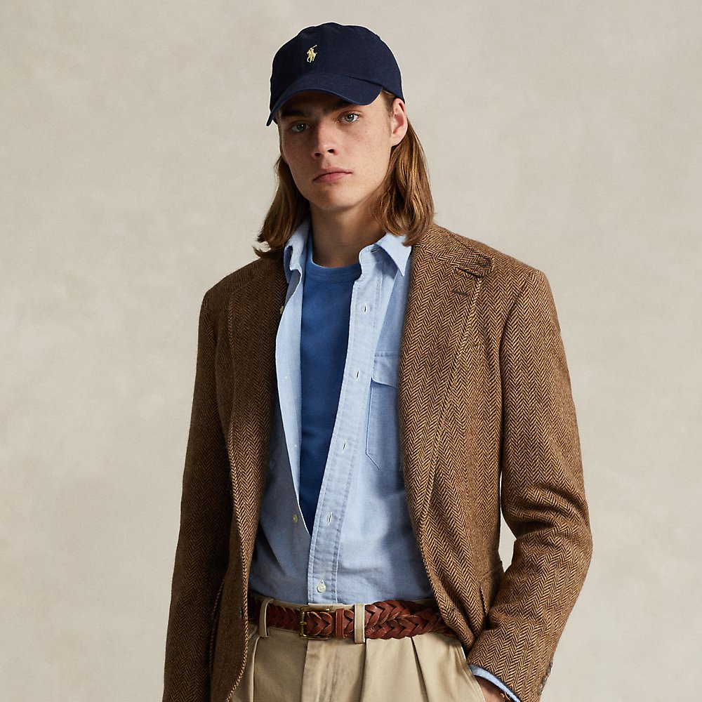 Die Jacke RL67 mit Fischgratmuster von Polo Ralph Lauren