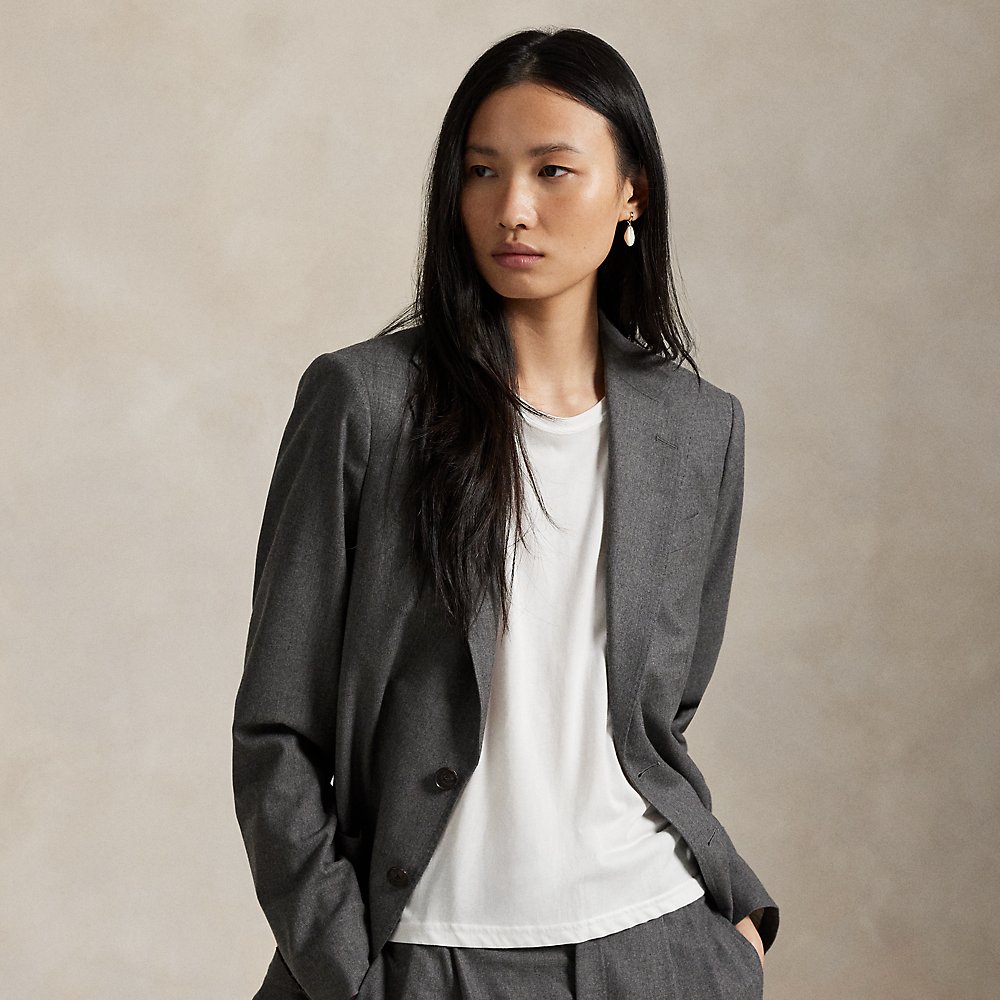 Flanellblazer aus Wollmischung von Polo Ralph Lauren