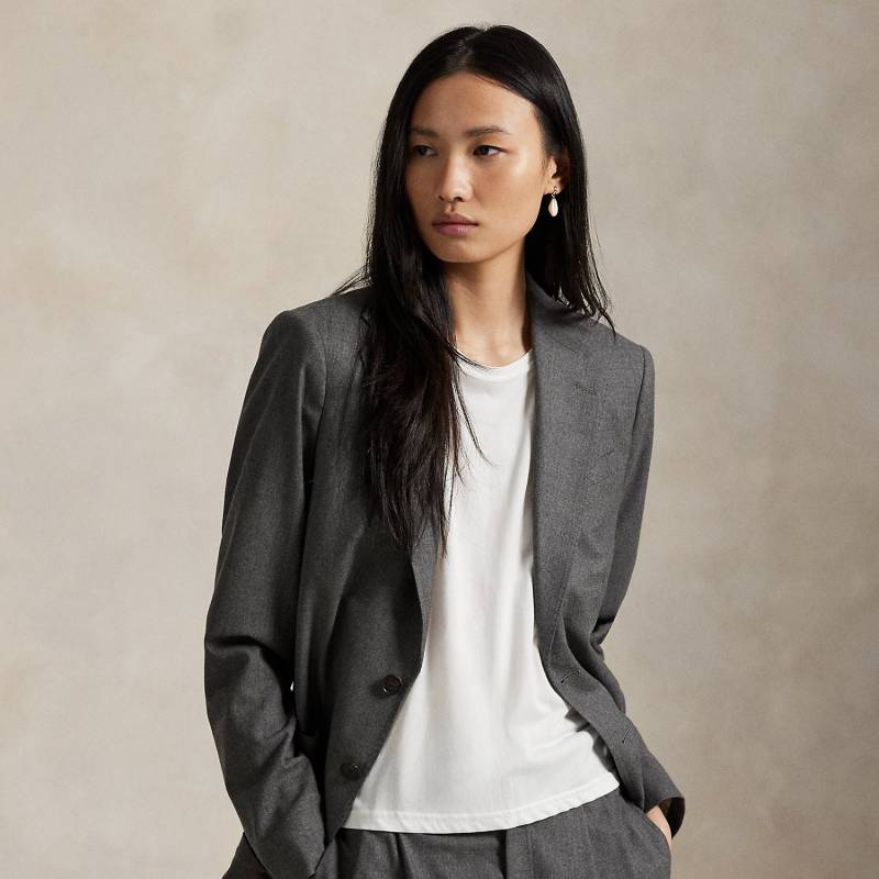 Einreihiger Blazer aus Wollmischung von Polo Ralph Lauren