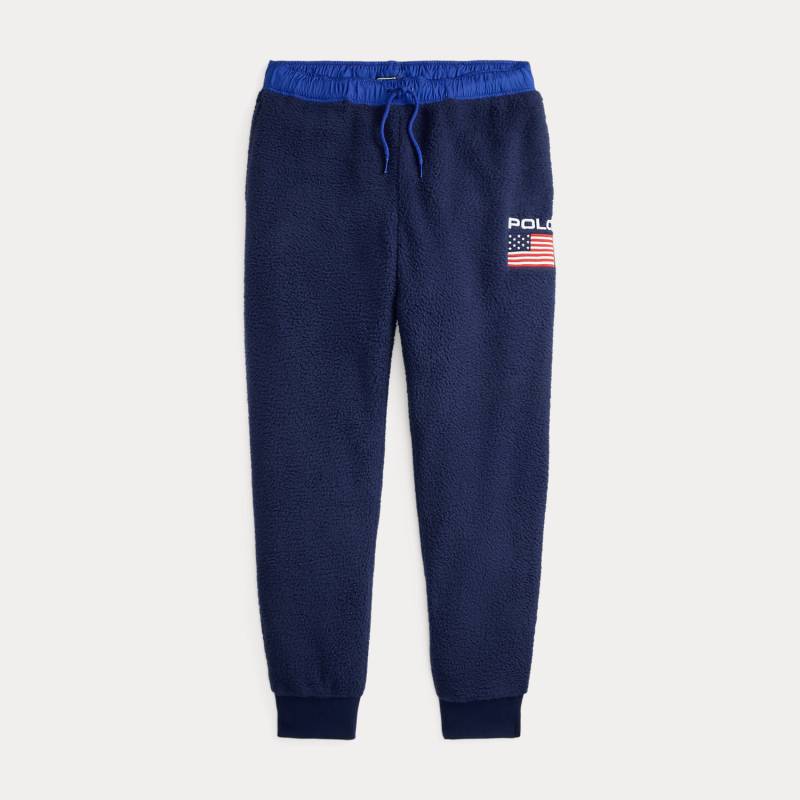 Fleece-Jogginghose mit Flagge von Polo Ralph Lauren
