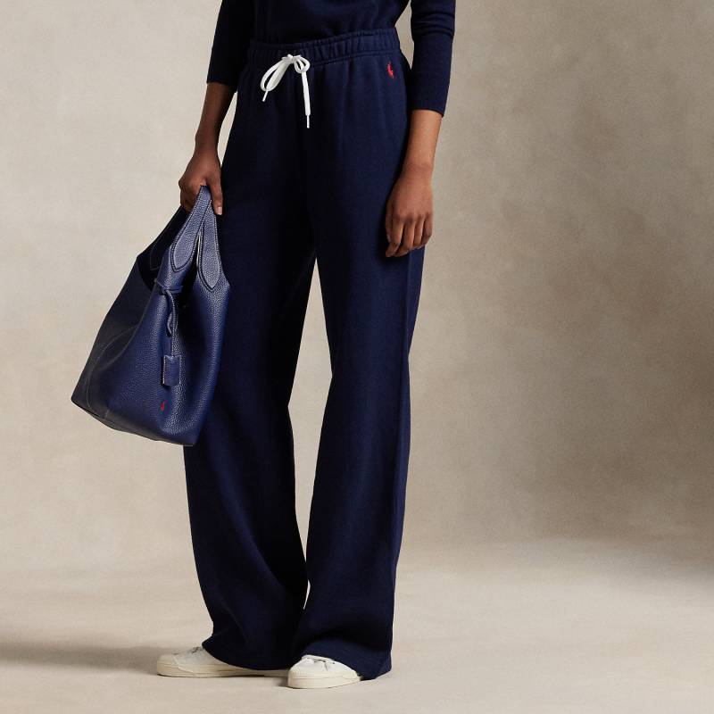 Fleece-Jogginghose mit weitem Bein von Polo Ralph Lauren