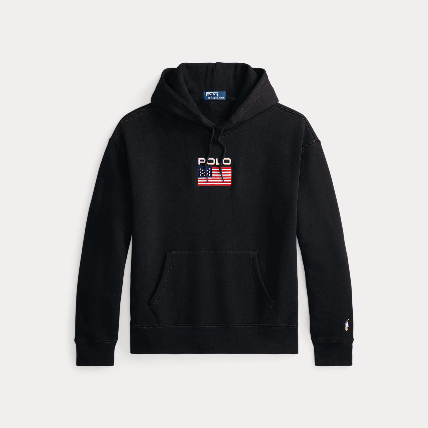 Fleece-Kapuzenpullover mit Flagge von Polo Ralph Lauren