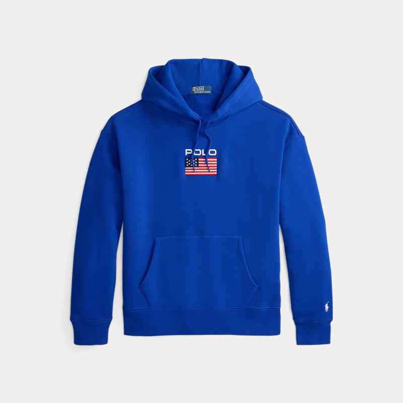 Fleece-Kapuzenpullover mit Flagge von Polo Ralph Lauren