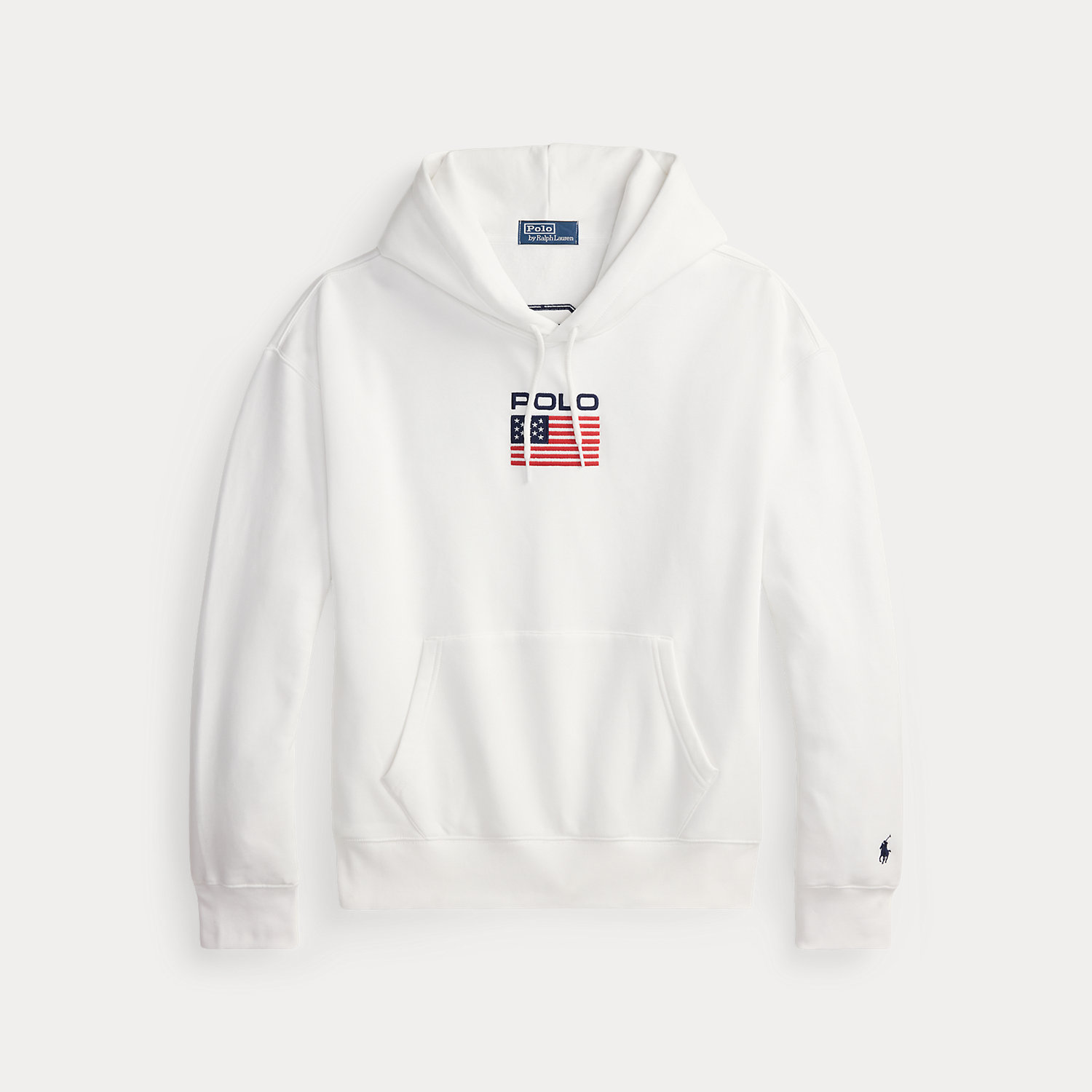Fleece-Kapuzenpullover mit Flagge von Polo Ralph Lauren