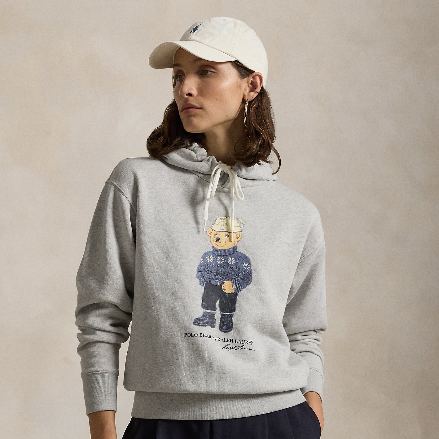 Fleece-Kapuzenpullover mit Polo Bear Fleece-Kapuzenpullover mit Polo Bear von Polo Ralph Lauren