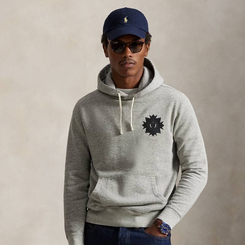 Fleece-Kapuzenpullover mit Stickerei von Polo Ralph Lauren