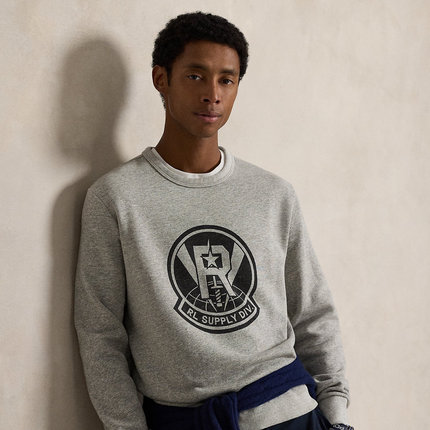 Fleece-Sweatshirt mit Grafik von Polo Ralph Lauren