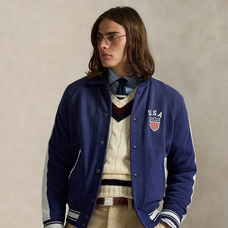 Fleecejacke mit Grafik von Polo Ralph Lauren