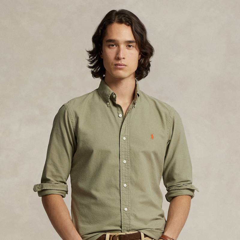 Gefärbtes Custom Fit Oxfordhemd Gefärbtes Custom Fit Oxfordhemd von Polo Ralph Lauren