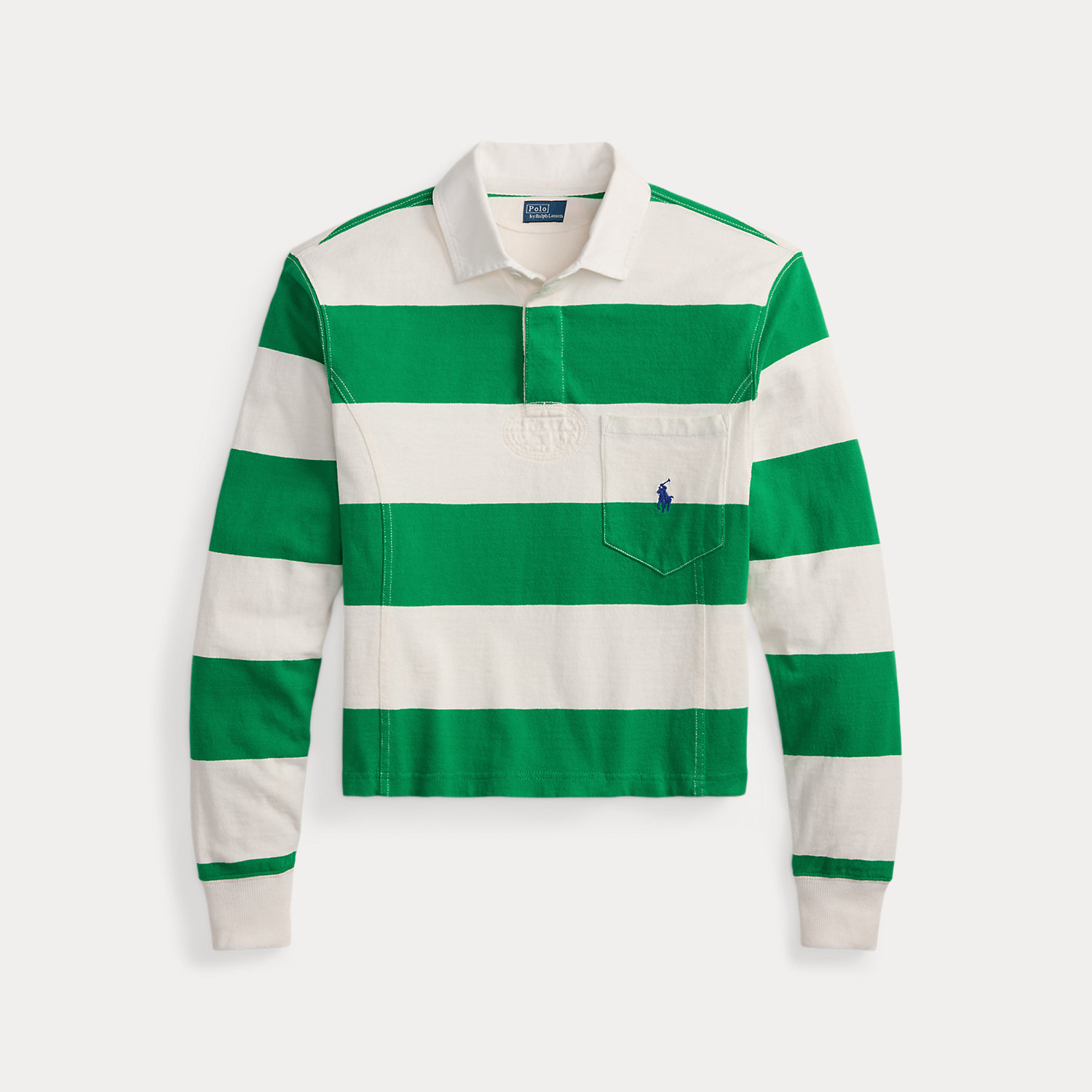 Geformtes Rugbyhemd aus Jersey von Polo Ralph Lauren