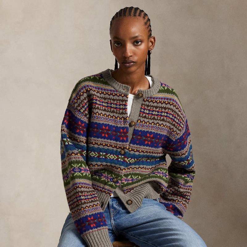 Geknöpfte Fair-Isle-Strickjacke Geknöpfte Fair-Isle-Strickjacke von Polo Ralph Lauren