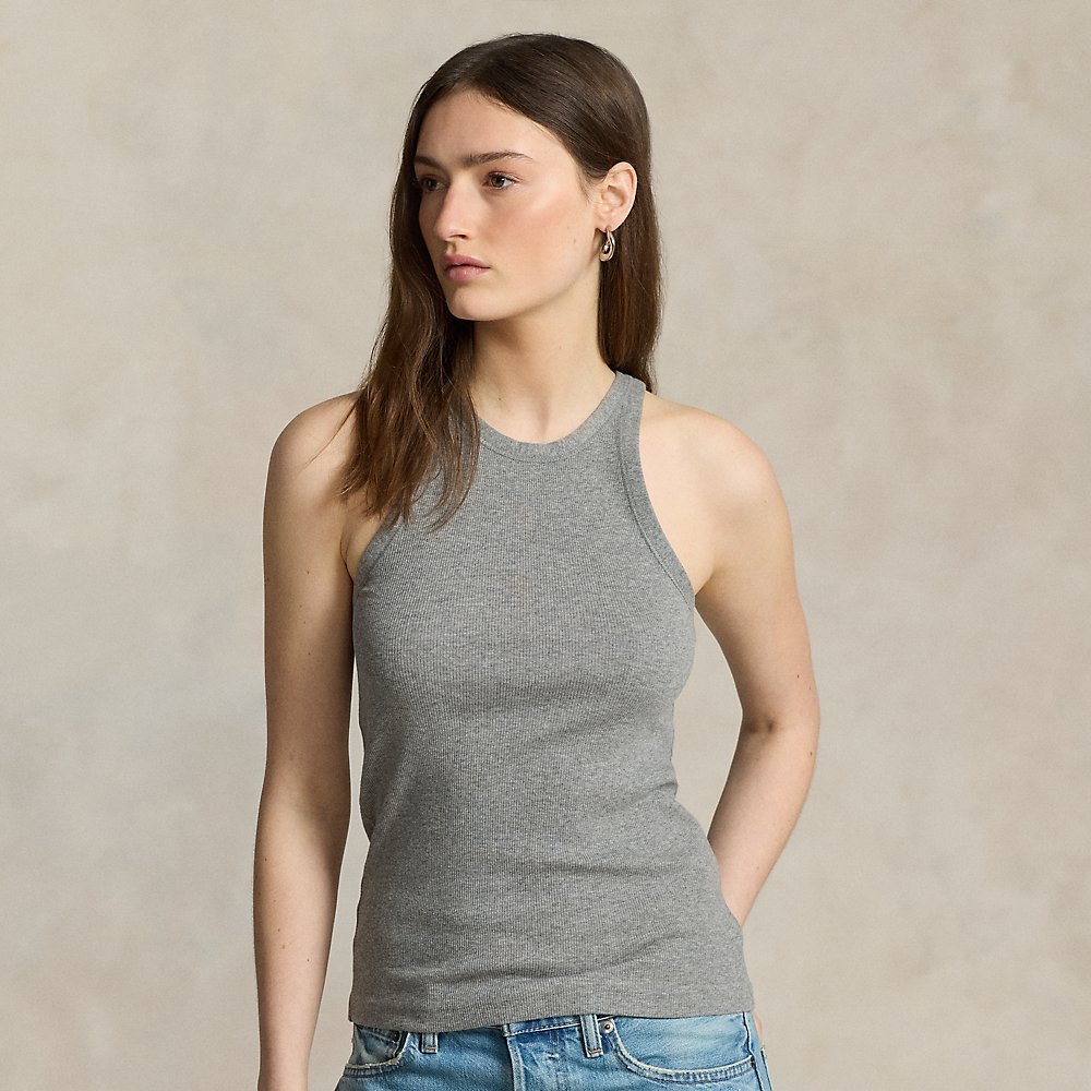 Geripptes Baumwoll-Tanktop Geripptes Baumwoll-Tanktop von Polo Ralph Lauren