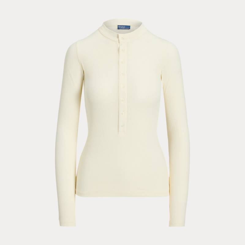 Geripptes Henley aus Baumwolle von Polo Ralph Lauren