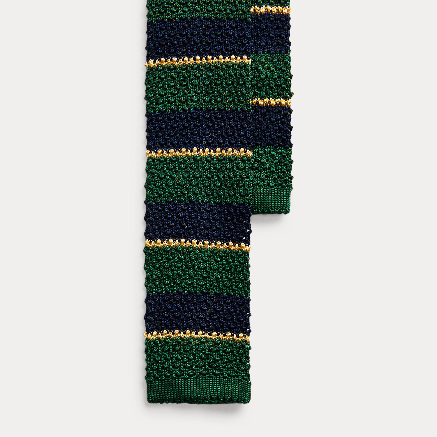 Gestreifte Strickkrawatte aus Seide von Polo Ralph Lauren