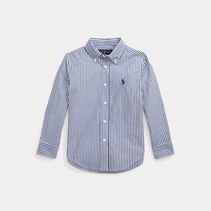 Gestreiftes Hemd aus Baumwollpopeline von Ralph Lauren