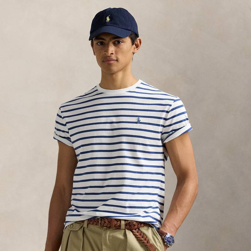 Gestreiftes Custom-Slim-Fit T-Shirt von Polo Ralph Lauren