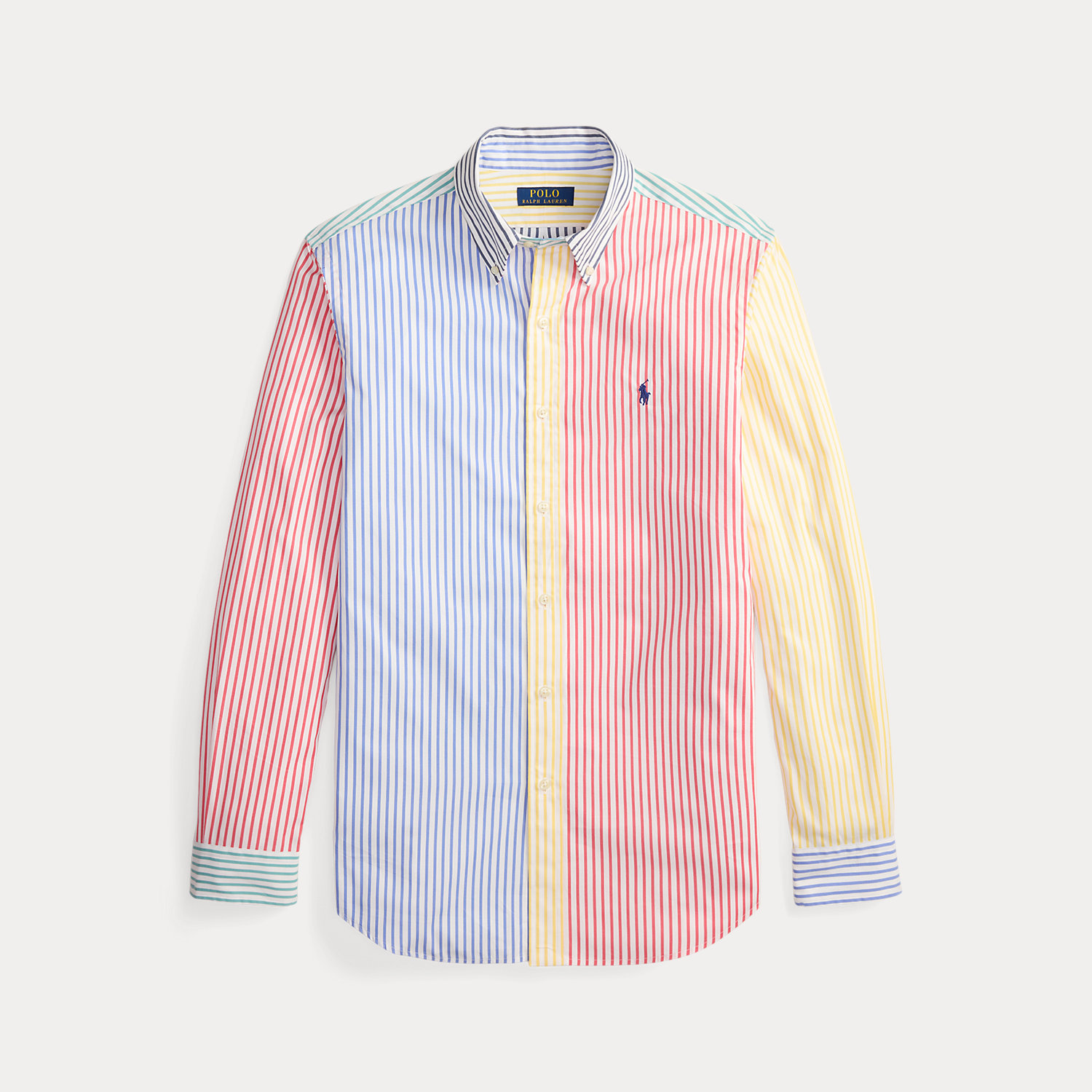 Gestreiftes Freizeithemd aus Popeline von Polo Ralph Lauren