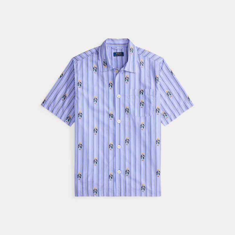 Gestreiftes Pyjamahemd mit Polo Bear Gestreiftes Pyjamahemd mit Polo Bear von Polo Ralph Lauren