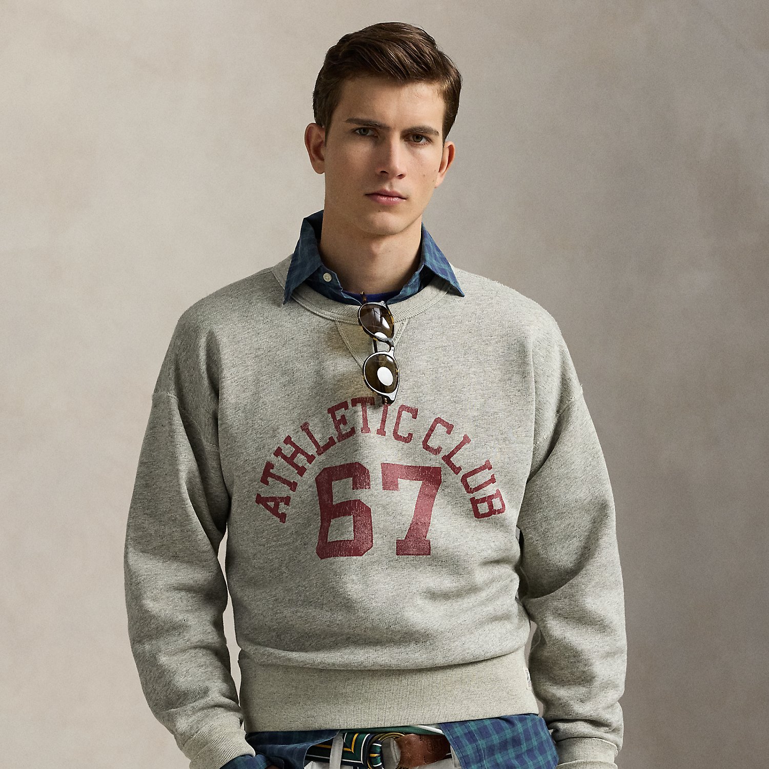 Grafik-Sweatshirt aus Loopback-Fleece von Polo Ralph Lauren