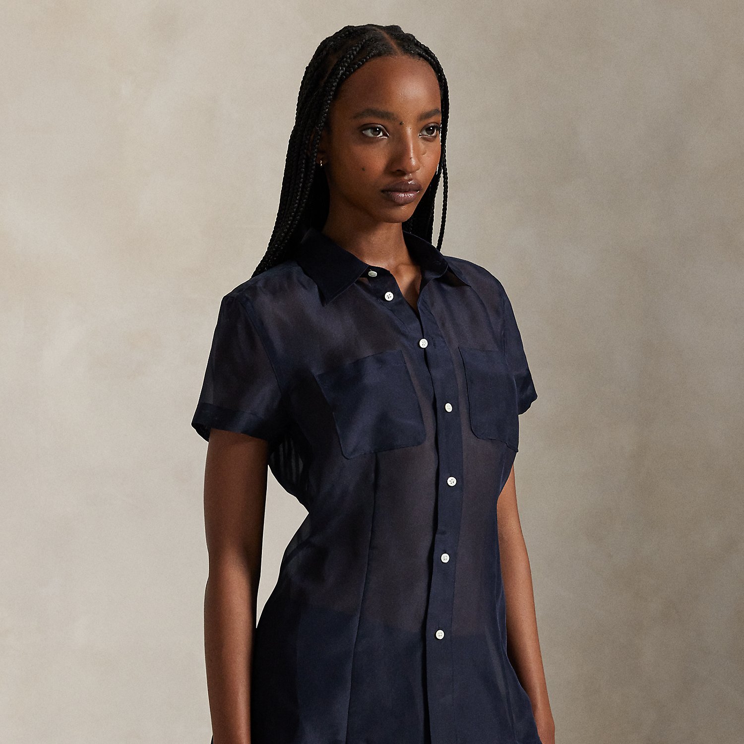 Hemdbluse aus Seidenorganza Hemdbluse aus Seidenorganza von Polo Ralph Lauren