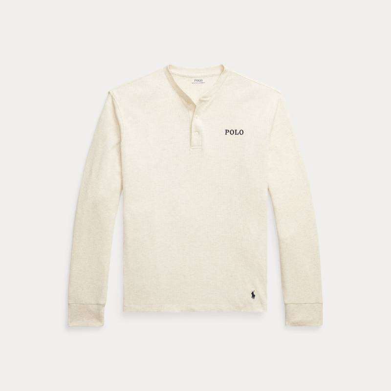 Henley-Nachthemd aus Waffelpiqué von Polo Ralph Lauren