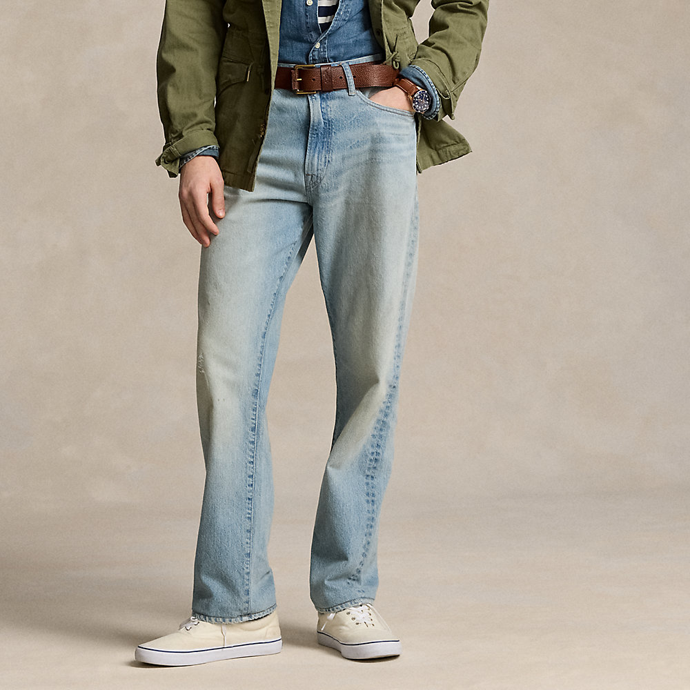 Heritage-Straight-Fit Jeans im Used-Look von Polo Ralph Lauren