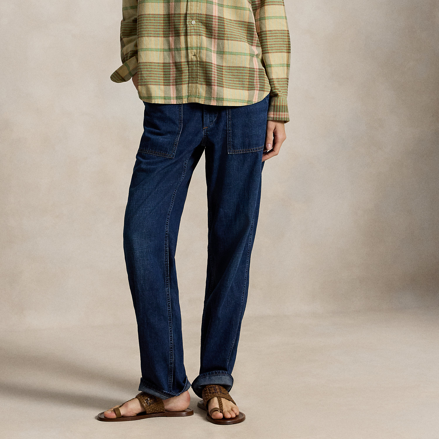 Hose Ricky aus Denim von Polo Ralph Lauren