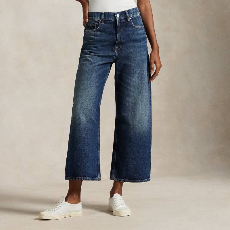 Jeans in 3/4-Länge mit hoher Leibhöhe von Polo Ralph Lauren