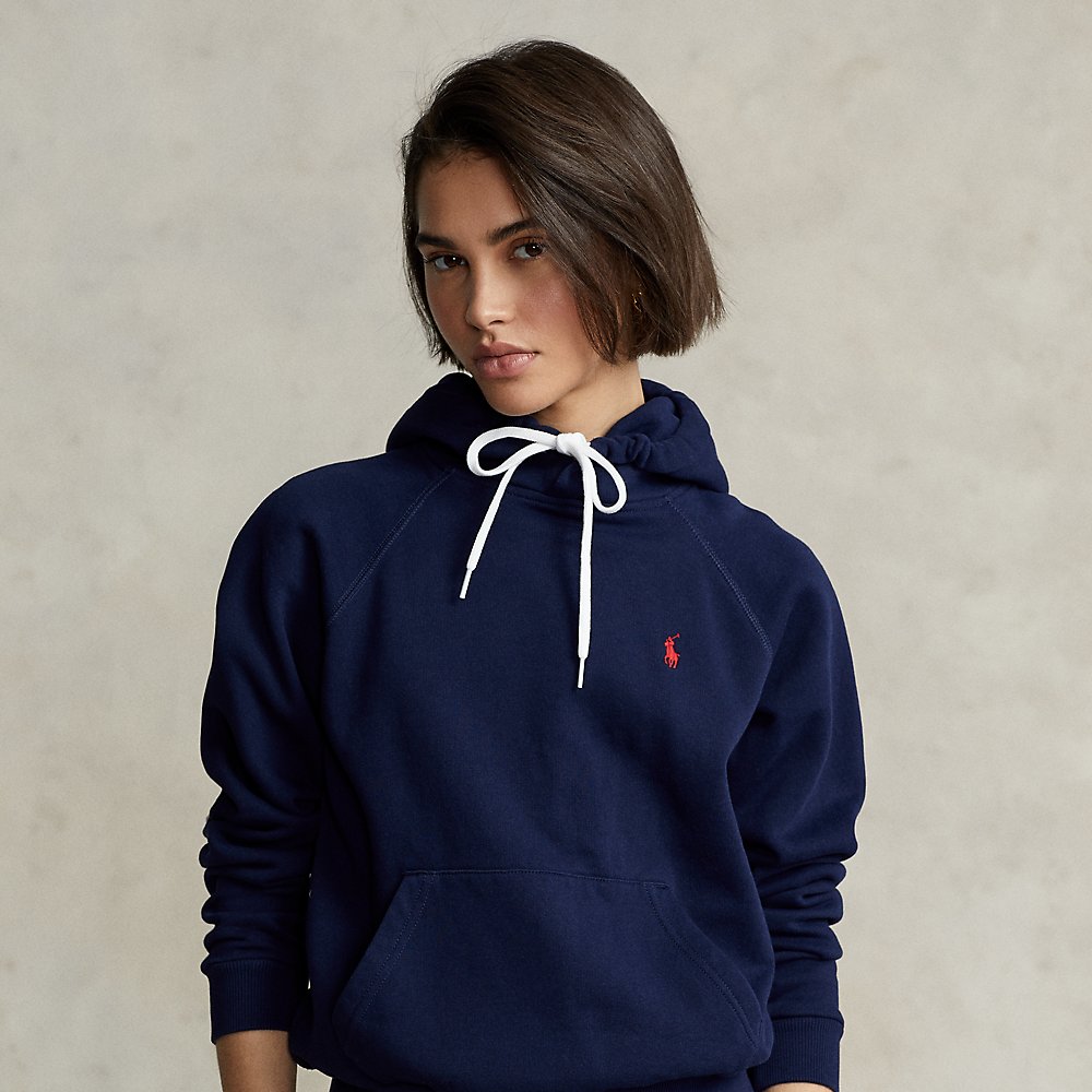 Kapuzenpullover aus Fleece von Polo Ralph Lauren