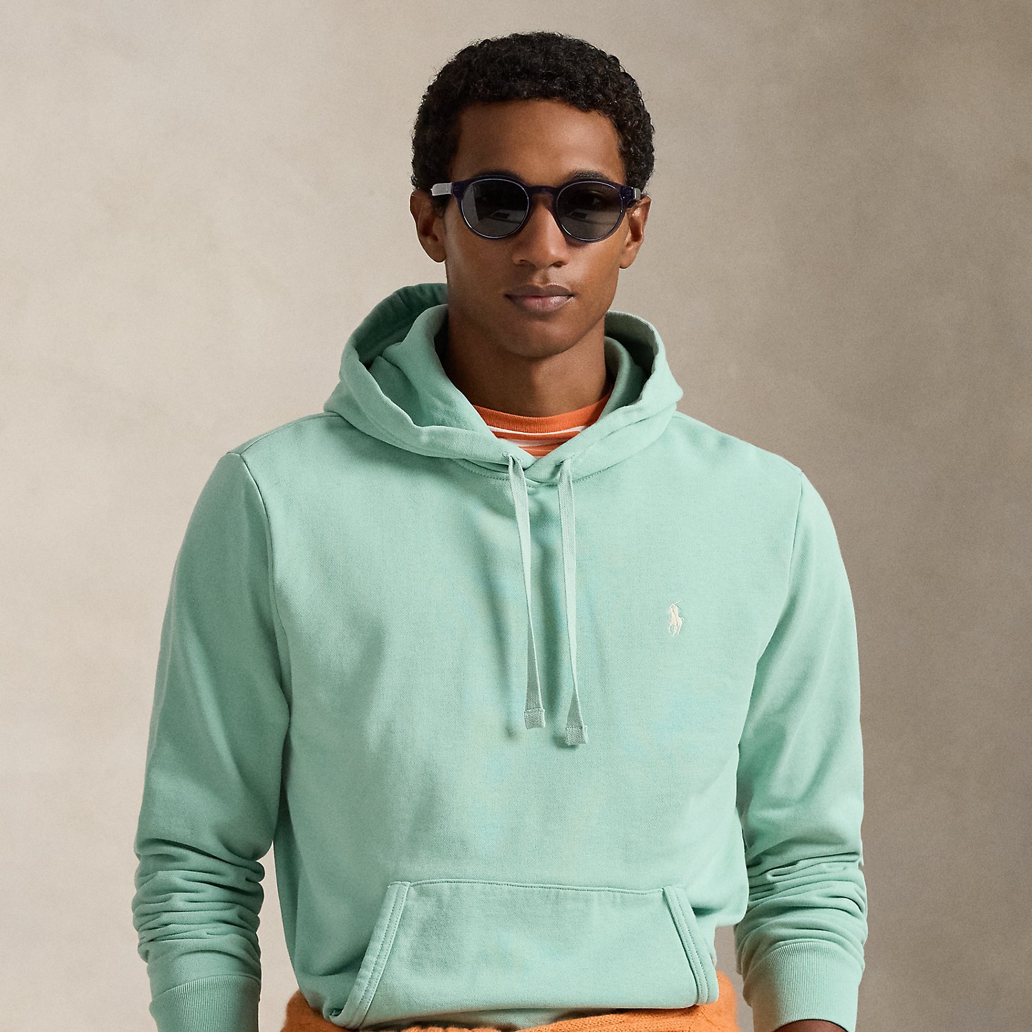 Kapuzenpullover aus Loopback-Fleece von Polo Ralph Lauren