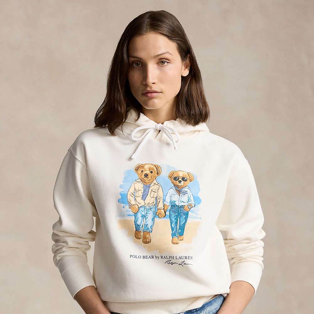 Kapuzenpullover mit  Ralph Lauren & Ricky Bears von Polo Ralph Lauren
