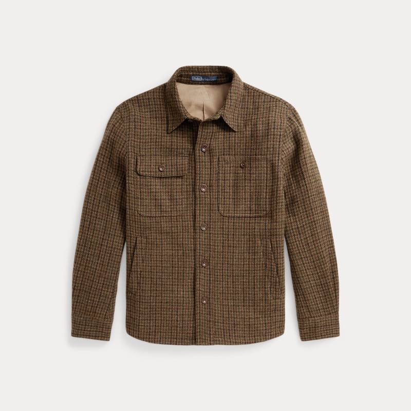 Karierte Hemdjacke aus Wolltwill Karierte Hemdjacke aus Wolltwill von Polo Ralph Lauren