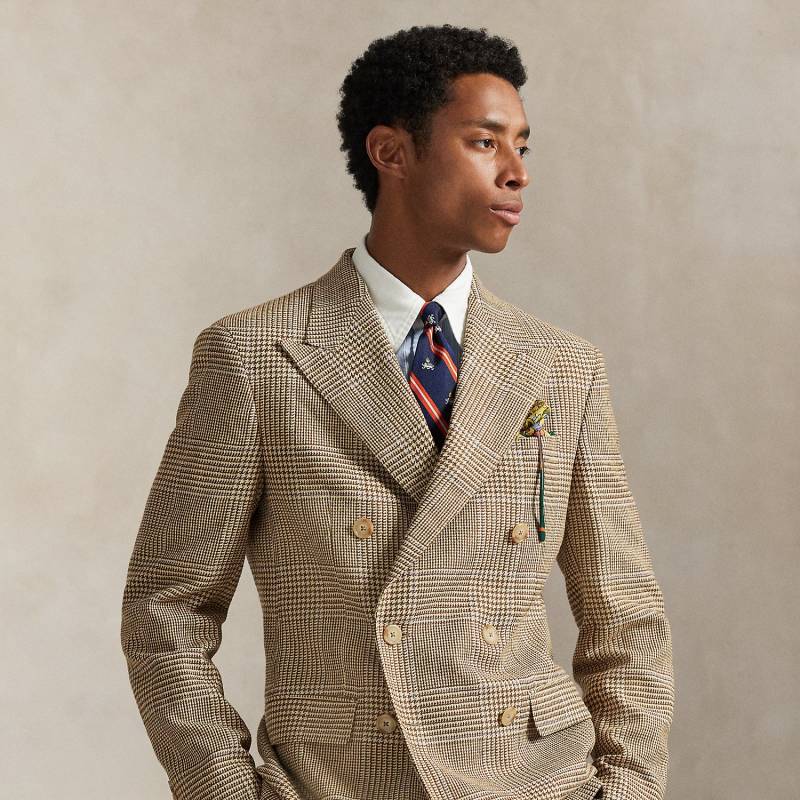 Karierte Tailored-Fit Anzugjacke Polo von Polo Ralph Lauren
