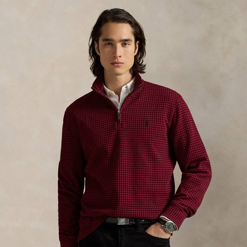 Karierter Estate-Rippenstrickpullover von Polo Ralph Lauren