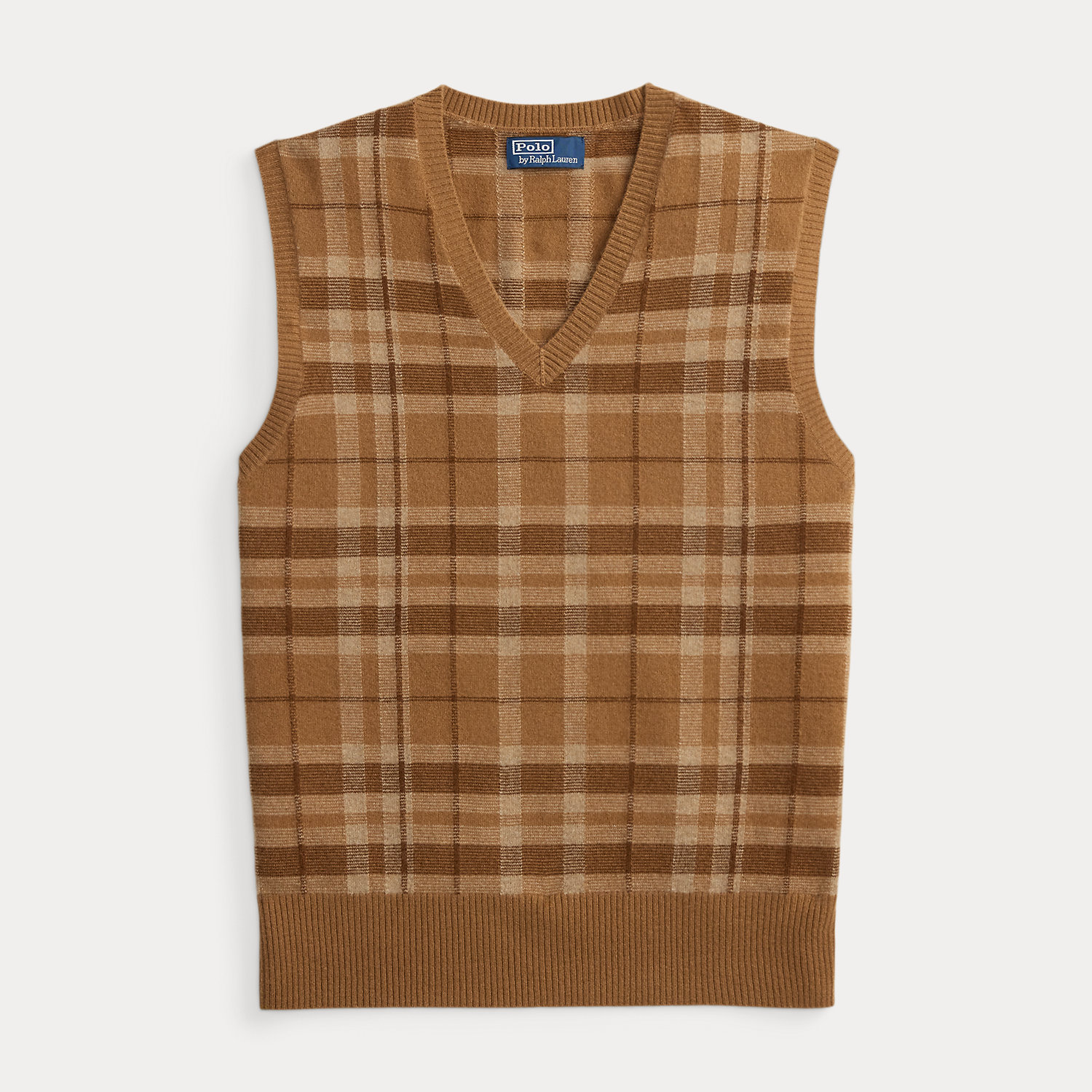 Karierter Kaschmirpullunder von Polo Ralph Lauren