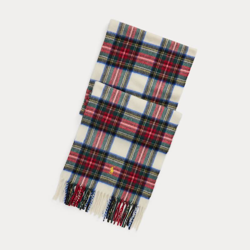 Karierter Schal aus Kaschmir von Polo Ralph Lauren
