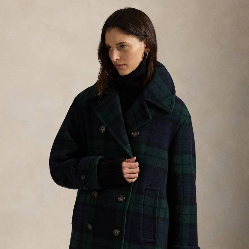 Karierter Tweed-Cabanmantel Karierter Tweed-Cabanmantel von Polo Ralph Lauren