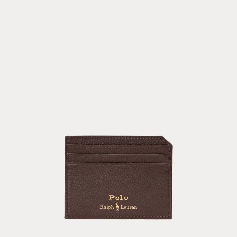 Kartenetui aus Narbenleder von Polo Ralph Lauren