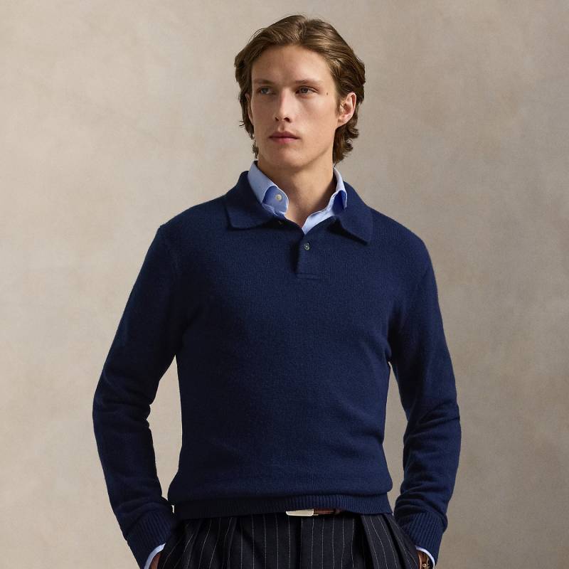 Kaschmirpullover mit Polokragen von Polo Ralph Lauren