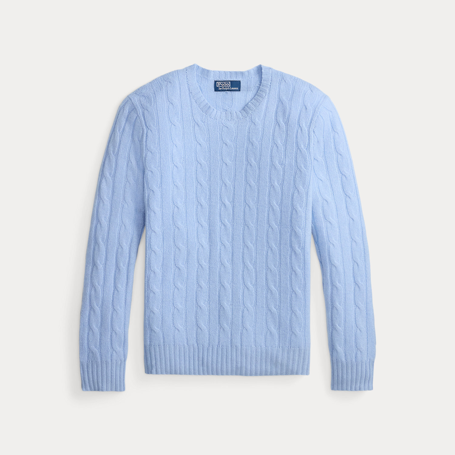 Kaschmirpullover mit Zopfmuster von Polo Ralph Lauren