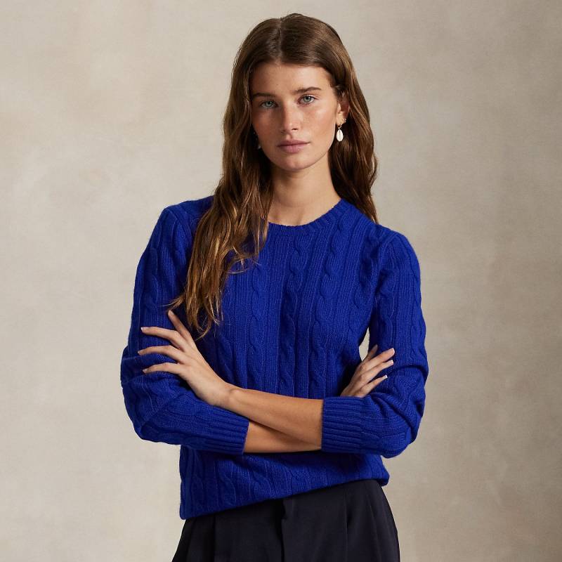 Kaschmirpullover mit Zopfmuster von Polo Ralph Lauren